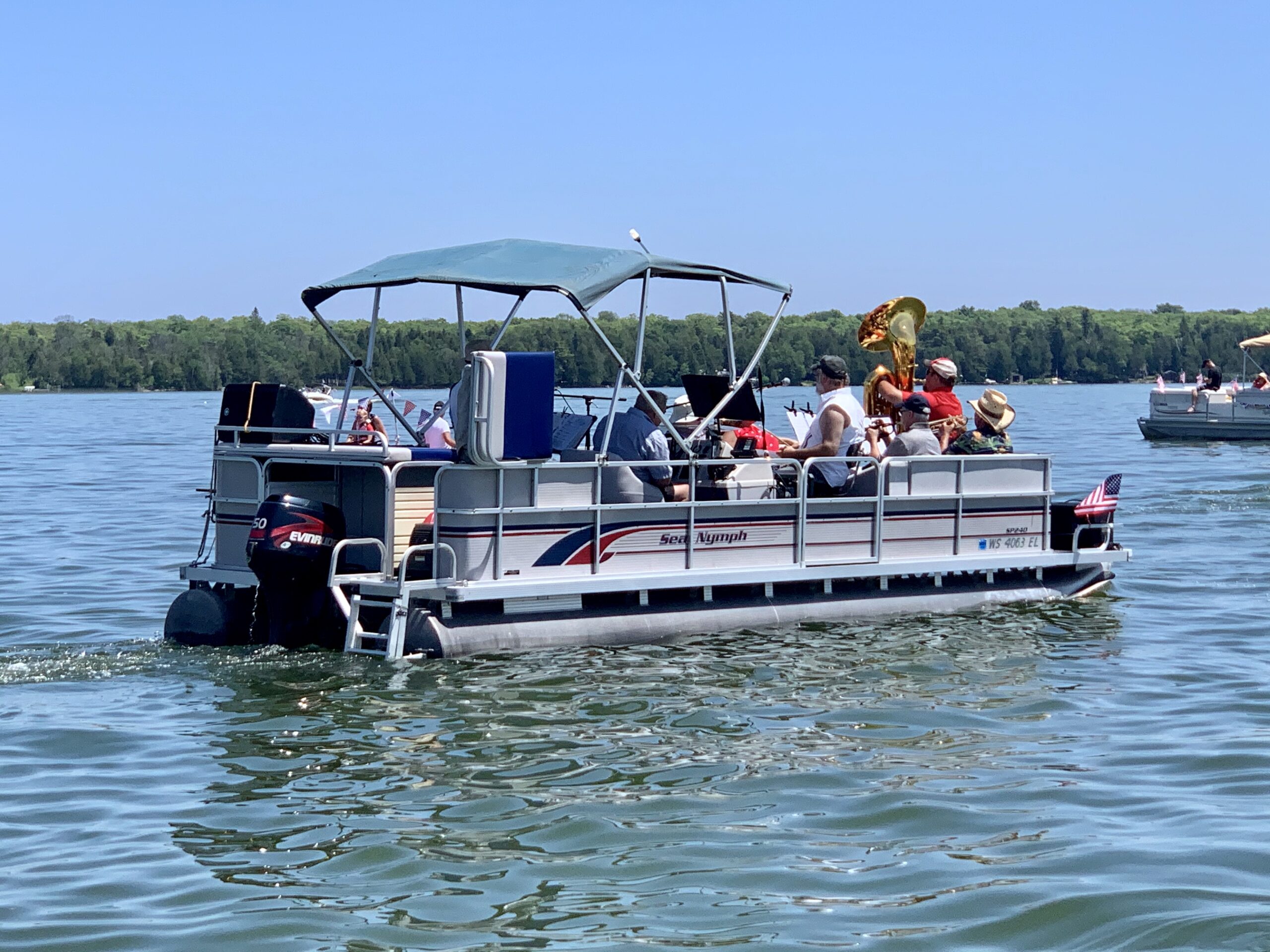 Parade on Clark Lake