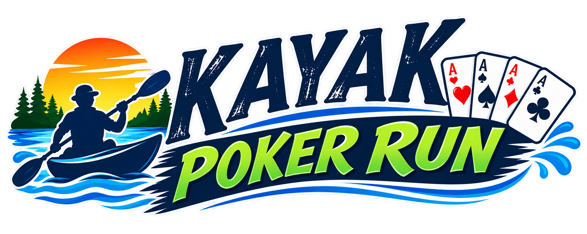 Kayak Poker Run logo