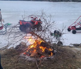 Clark Lake Fire and Ice event photo